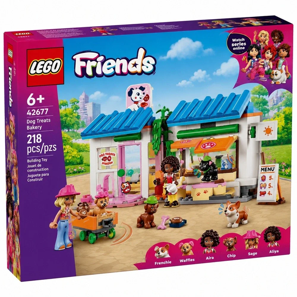 LEGO Friends 42695 Horse Trailer 42677 Dog Bakery Set Bundle Brick Building NEW
